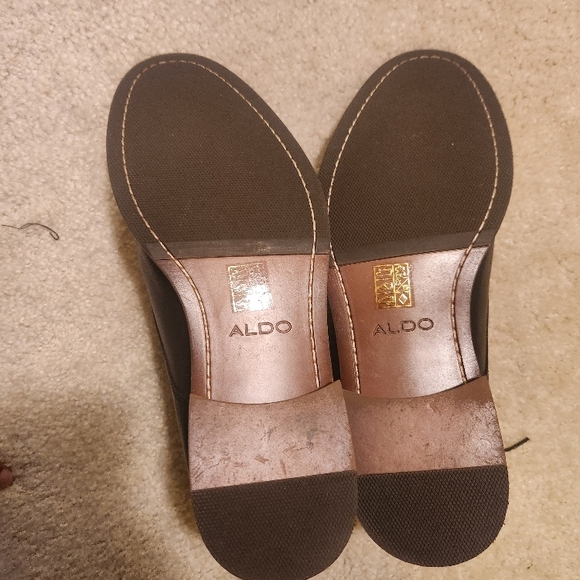 Aldo Black Dress Boots/Shoes Size 9 Alevia - Picture 2 of 9